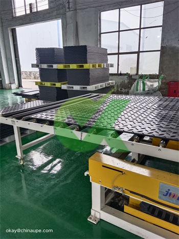 customized size temporary road panel 2’*4′ for civil Engineering